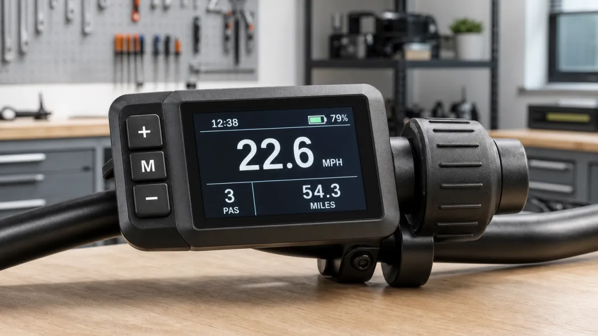Compteur de vitesse LCD avec accélérateur : pièces détachées