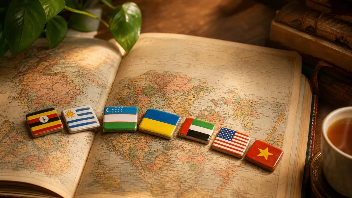 Pays en U : liste complète et infos sur ces 7 nations